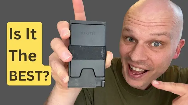 'Video thumbnail for Ekster Forged Carbon Fiber Cardholder Review: My Daily Driver'