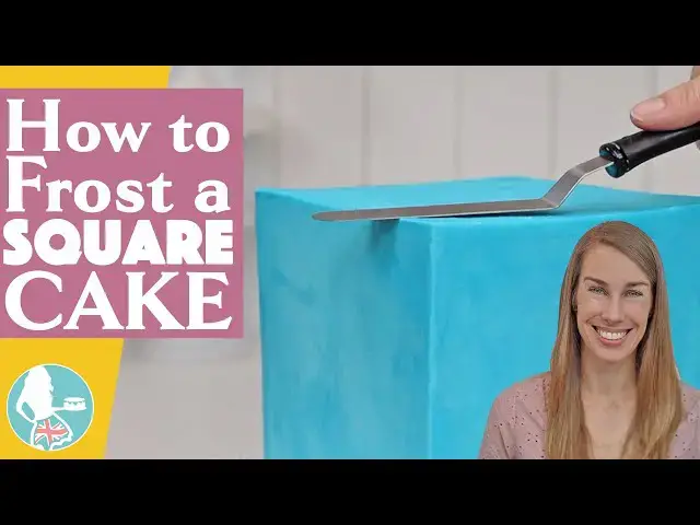 'Video thumbnail for How to Frost a Square Cake'