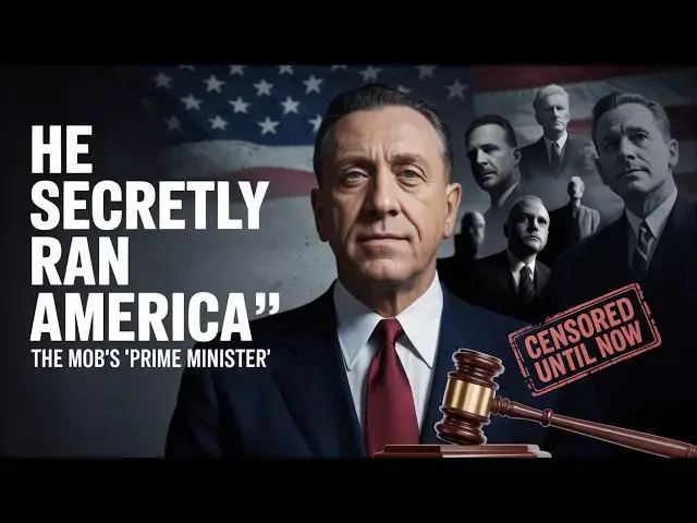 'Video thumbnail for The Shadow King: How America's Secret Mob Boss Controlled Presidents and Politicians | True Crime'