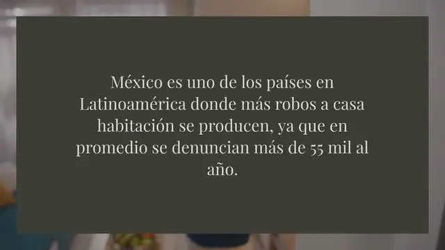 'Video thumbnail for En México hay 90 intentos de robo a casa habitación por minute'