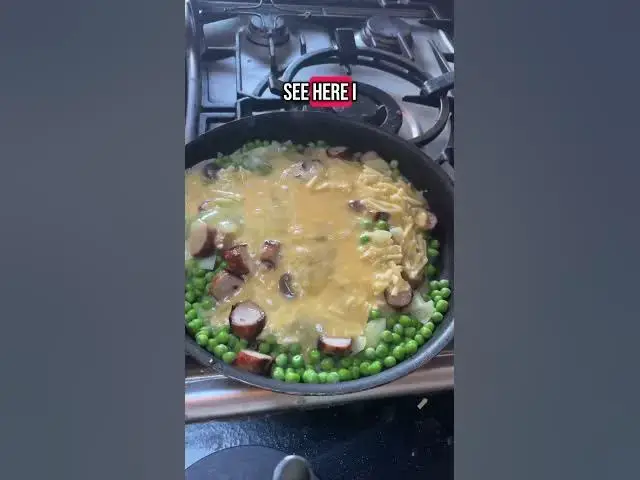 'Video thumbnail for Sausage and cheese frittata #highproteindinner'