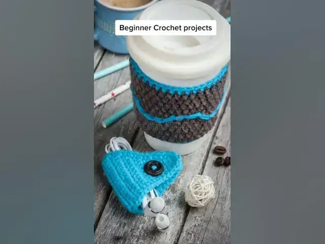 'Video thumbnail for Beginners crochet project ideas #shortsvideo'