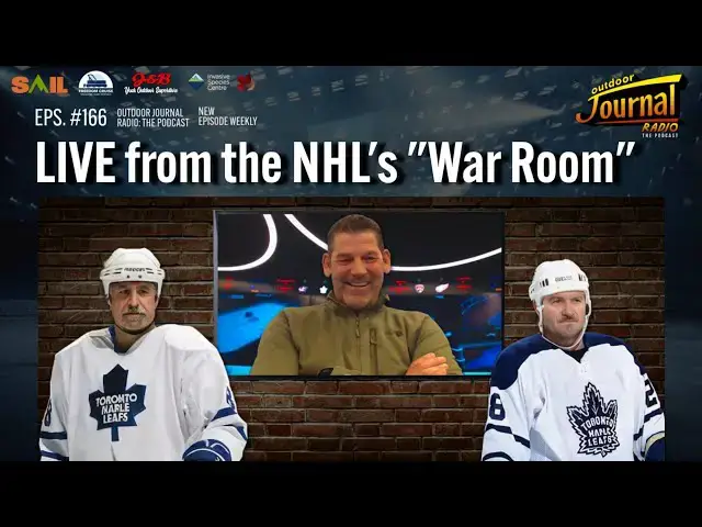 'Video thumbnail for LIVE from the NHL's "War Room" | Outdoor Journal Radio ep. 166'