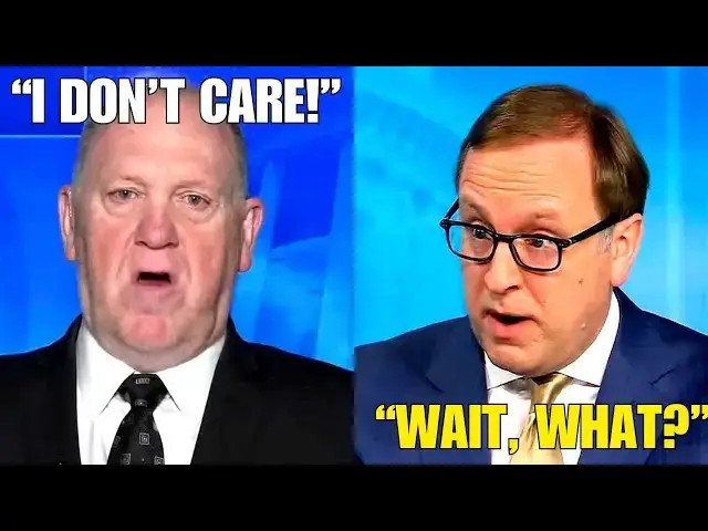 'Video thumbnail for Border Czar's Response Stuns Liberal Reporter - Pure Savage'
