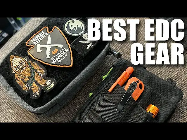 'Video thumbnail for Best EDC Pouches and Gear on Amazon! Get Organized'