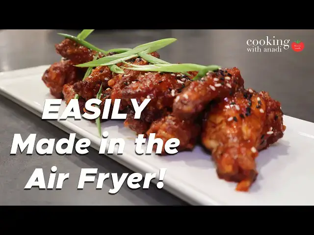 'Video thumbnail for These Air Fryer Korean Fried Chicken Wings are Sweet, Spicy & CRUNCHY!'
