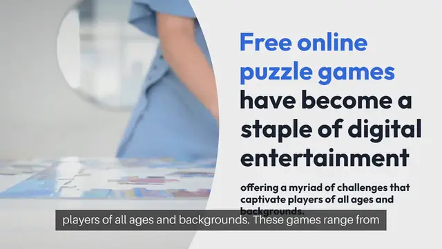 'Video thumbnail for Free Online Puzzle Games'