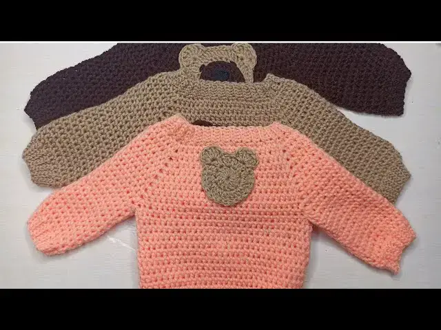 'Video thumbnail for Learn To crochet With this baby sweater crochet course! #udemy #ribblr'