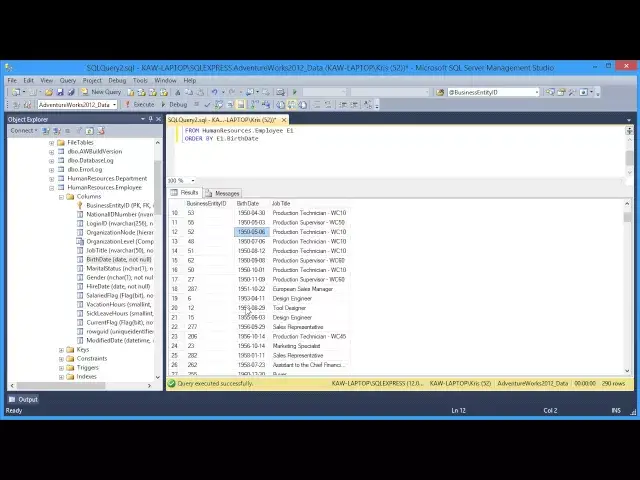 'Video thumbnail for Practical Uses of Combining Data:  Find Duplicates (PLC2) | Essential SQL'