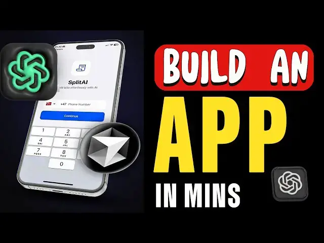 'Video thumbnail for how I create an App in Minutes using ChatGPT'