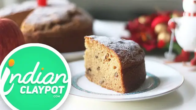 'Video thumbnail for Eggless Apple Cake Recipe - How To Make Eggless Apple Cake Without Butter At Home Easily'