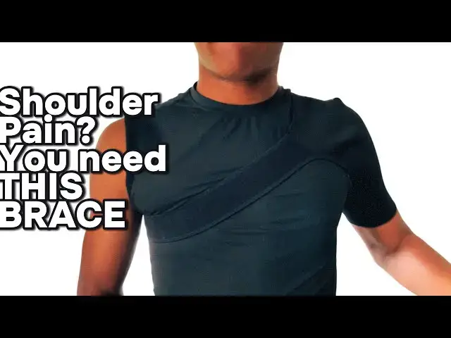 'Video thumbnail for Shoulder Brace Review – Perfect for Rotator Cuff Pain & Recovery!'