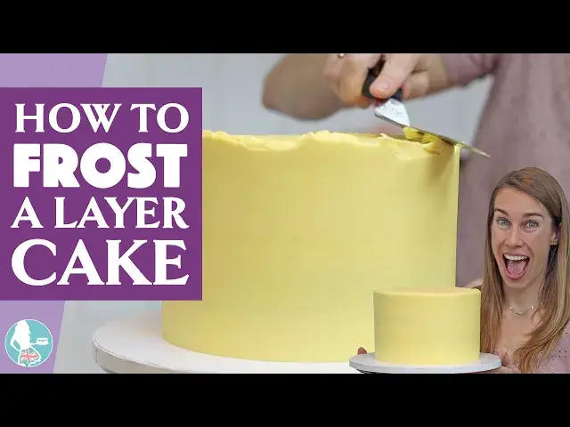 'Video thumbnail for How to Frost a Layer Cake'