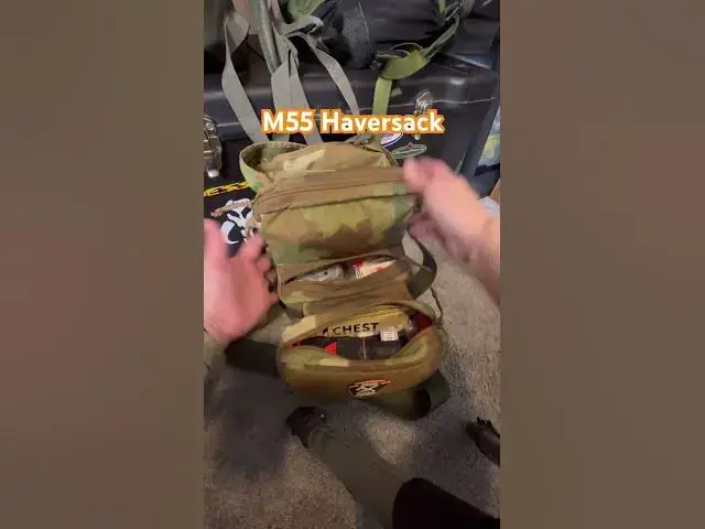 'Video thumbnail for The Hidden Woodsmen M55 Haversack - Quick Review #bushcraft'