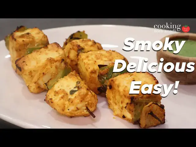 'Video thumbnail for The ABSOLUTE BEST Air Fryer Paneer Tikka Recipe'