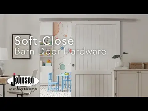 'Video thumbnail for Johnson Hardware Soft Close Wall Mount Door Hardware'