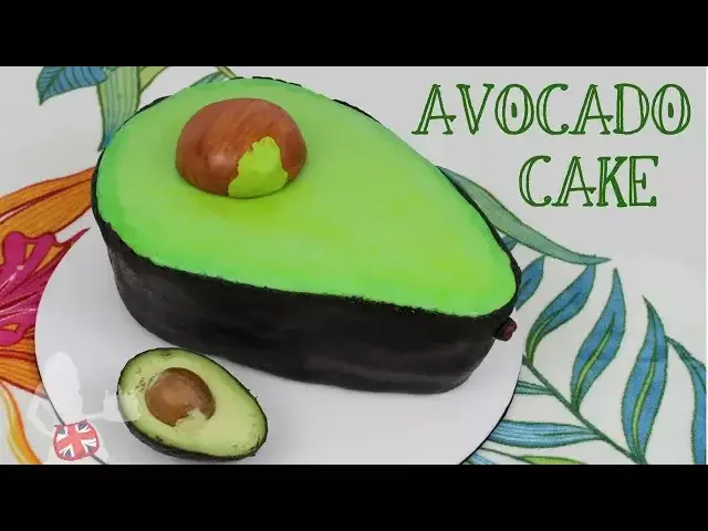 'Video thumbnail for How To Make An AVOCADO CAKE'