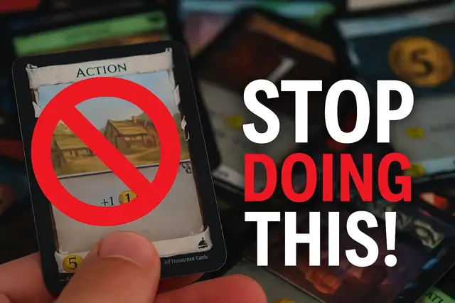 'Video thumbnail for Dominion Deck-Building Strategy: 5 Mistakes Beginners Always Make'
