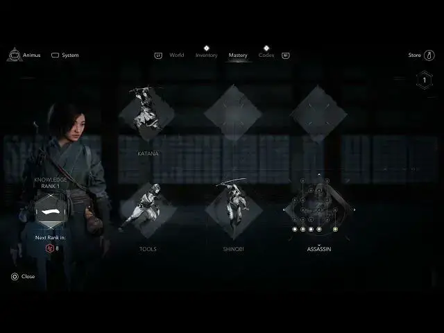 'Video thumbnail for Assassin's Creed Shadows - Base Stats Intro: Unlock Tidal Wave | Shinobi, Assassin, Katana, Tools'