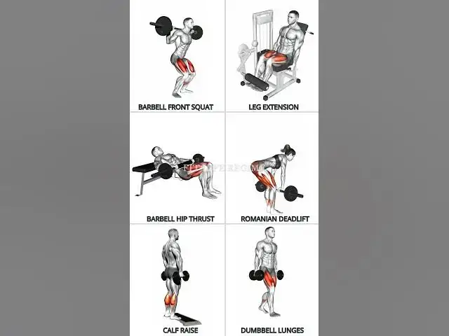 'Video thumbnail for 6 BEST Leg Exercises That Actually Work (Build Muscle Fast)'
