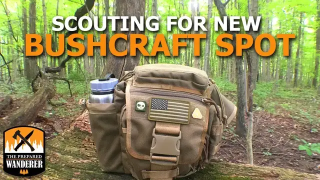 'Video thumbnail for Scouting for a new bushcraft spot'