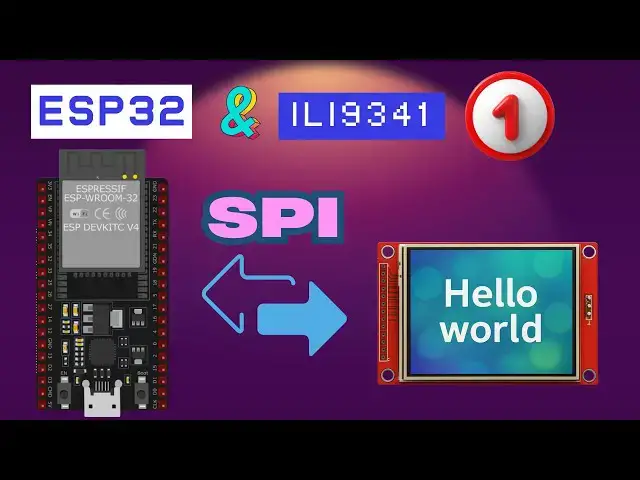 'Video thumbnail for ESP32#10 ESP SPI LCD || PART 1 || Interface LCD using inbuilt library || ILI9341 || ST7735'