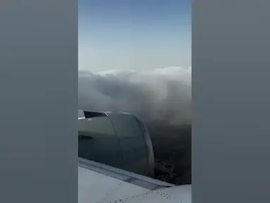 'Video thumbnail for Qatar Airways Flying through the Clouds #mesmerizing'