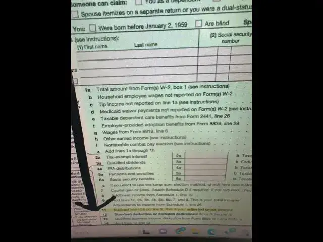 'Video thumbnail for Where Do I Find My AGI On My Tax Return #taxadvice #taxform #shorts'